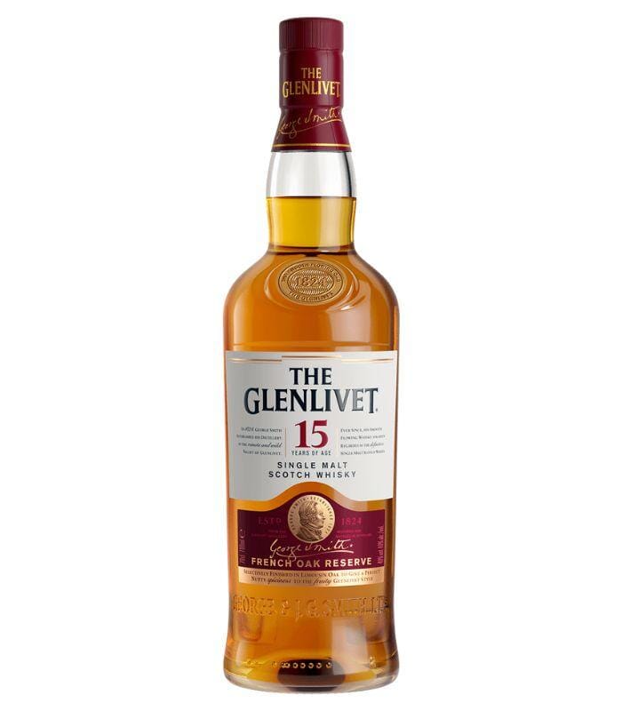 Buy The Glenlivet 15 Year Single Malt Scotch Whiskey Online - The Barrel Tap Online Liquor Delivered