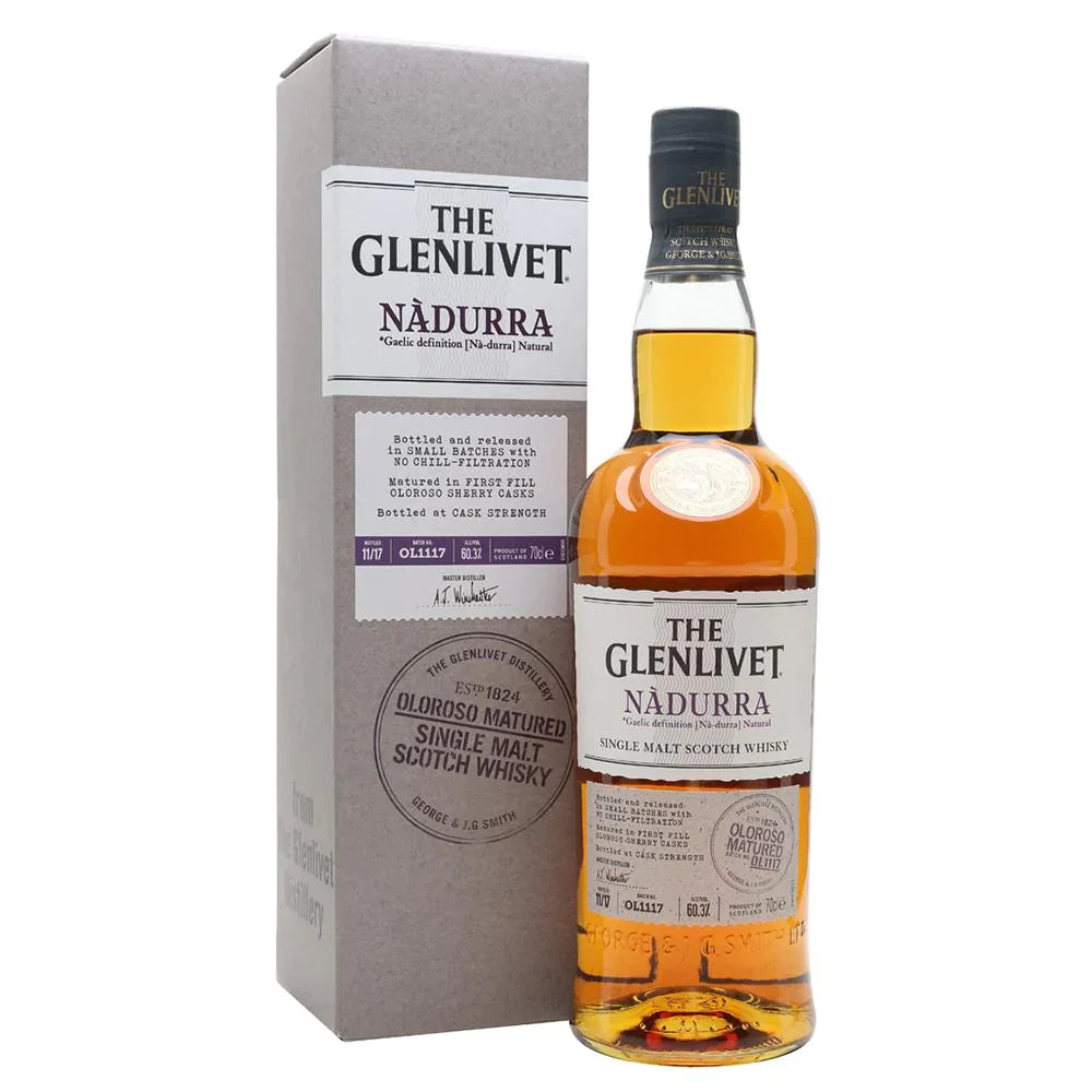 Buy The Glenlivet Nadurra Oloroso Single Malt Scotch 750mL Online - The Barrel Tap Online Liquor Delivered