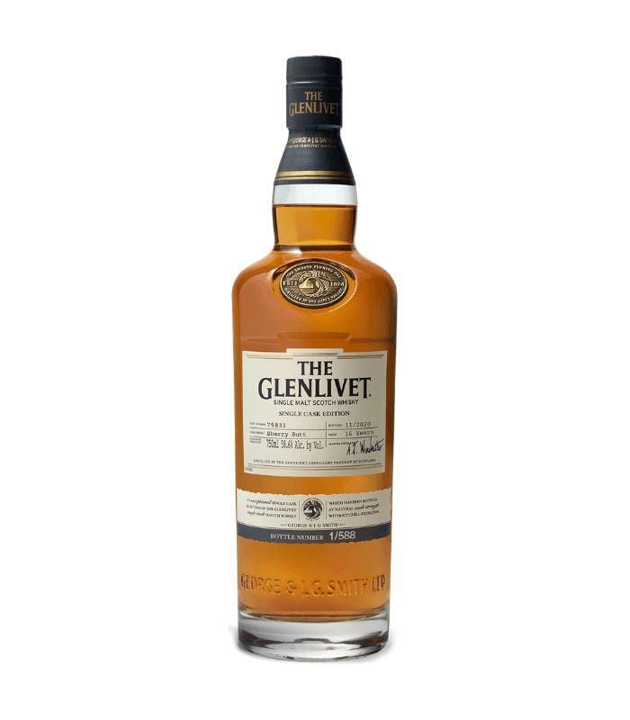Buy The Glenlivet Single Cask Edition Sherry Butt #79831 14 Year Single Malt Scotch Online - The Barrel Tap Online Liquor Delivered