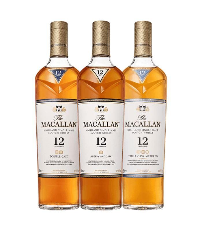 Buy The Macallan 12 Year Single Malt Whisky Bundle Online - The Barrel Tap Online Liquor Delivered