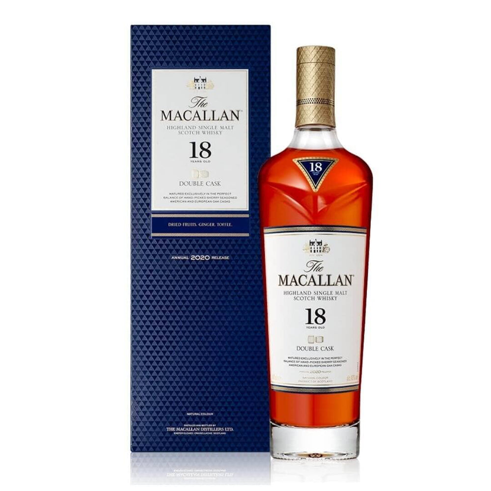 Buy The Macallan Double Cask 18 Years Old Scotch 750mL Online - The Barrel Tap Online Liquor Delivered