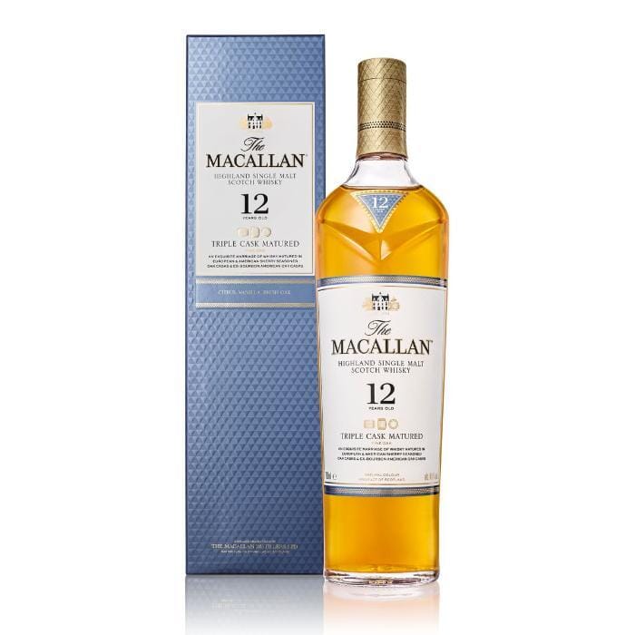 Buy The Macallan Triple Cask Matured 12 Years Old Scotch 750mL Online - The Barrel Tap Online Liquor Delivered