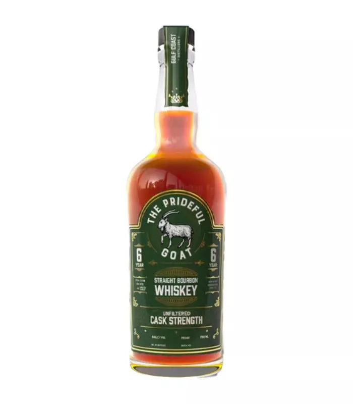 Buy The Prideful Goat 6 Year Cask Strength Bourbon Whiskey 750mL Online - The Barrel Tap Online Liquor Delivered
