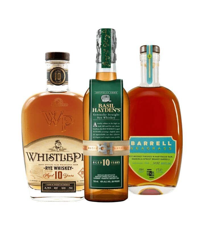 Buy The Rye Whiskey Bundle #2 Online - The Barrel Tap Online Liquor Delivered