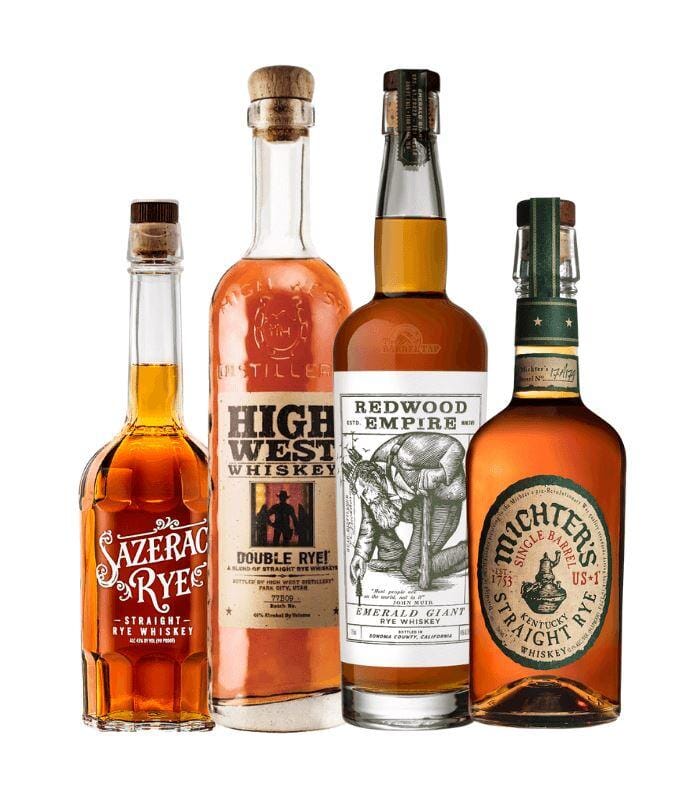 Buy The Rye Whiskey Bundle Online - The Barrel Tap Online Liquor Delivered