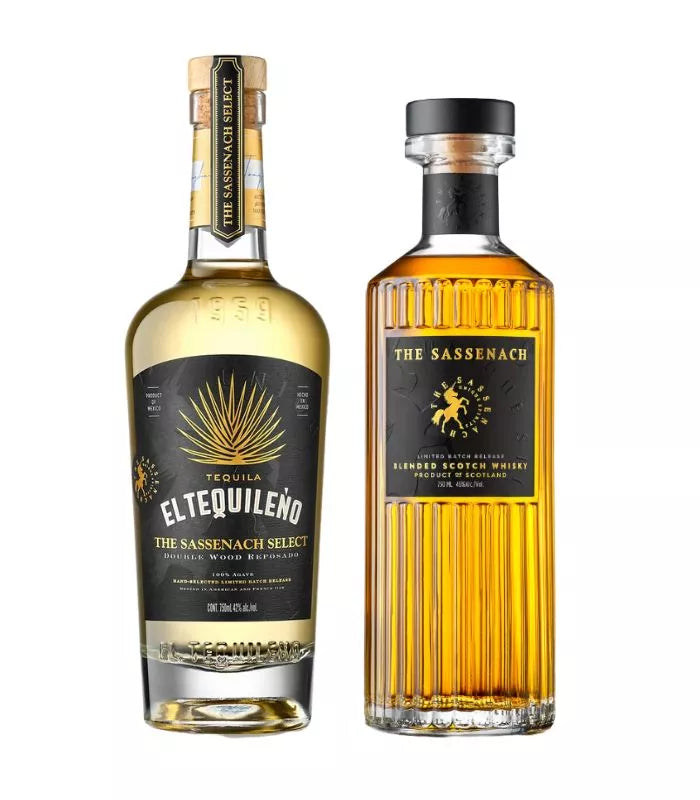 Buy The Sassenach Spirit Of Home Scotch and El Tequileno Sassenach Select Double Wood Reposado Bundle Online - The Barrel Tap Online Liquor Delivered