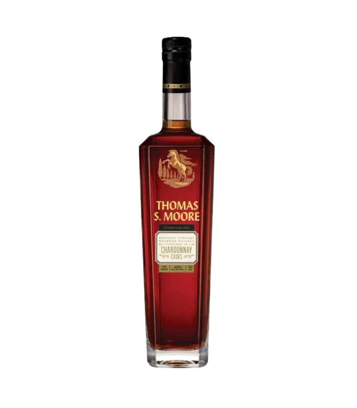 Buy Thomas S. Moore Kentucky Straight Bourbon Finished in Chardonnay Casks 750mL Online - The Barrel Tap Online Liquor Delivered