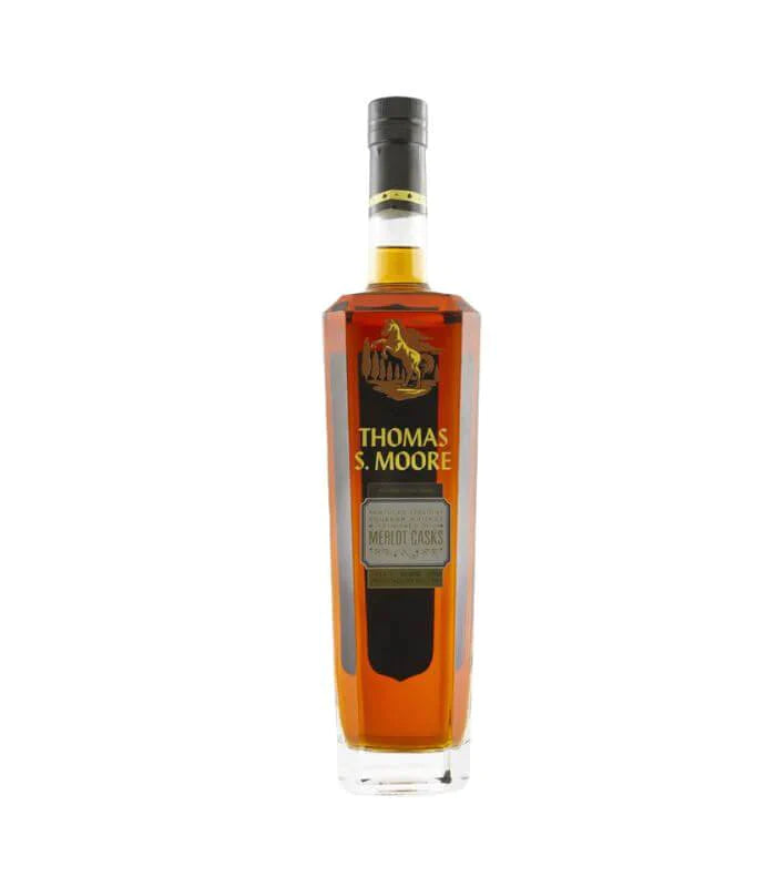 Buy Thomas S. Moore Kentucky Straight Bourbon Finished in Merlot Casks 750mL Online - The Barrel Tap Online Liquor Delivered