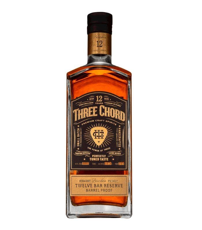 Buy Three Chord Twelve Bar Reserve Barrel Proof Bourbon Whiskey 750mL Online - The Barrel Tap Online Liquor Delivered