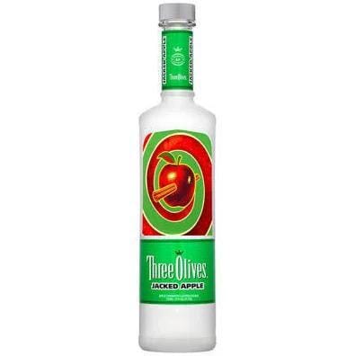 Buy Three Olives Jacked Apple Vodka 750mL Online - The Barrel Tap Online Liquor Delivered