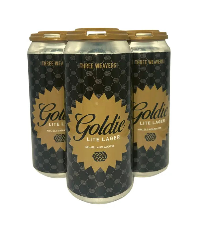 Buy Three Weavers Goldie Lite Lager 4-Pack Online - The Barrel Tap Online Liquor Delivered