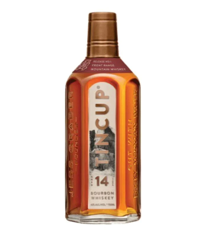 Buy Tincup Fourteener 14 Year Colorado Straight Bourbon Whiskey 750mL Online - The Barrel Tap Online Liquor Delivered