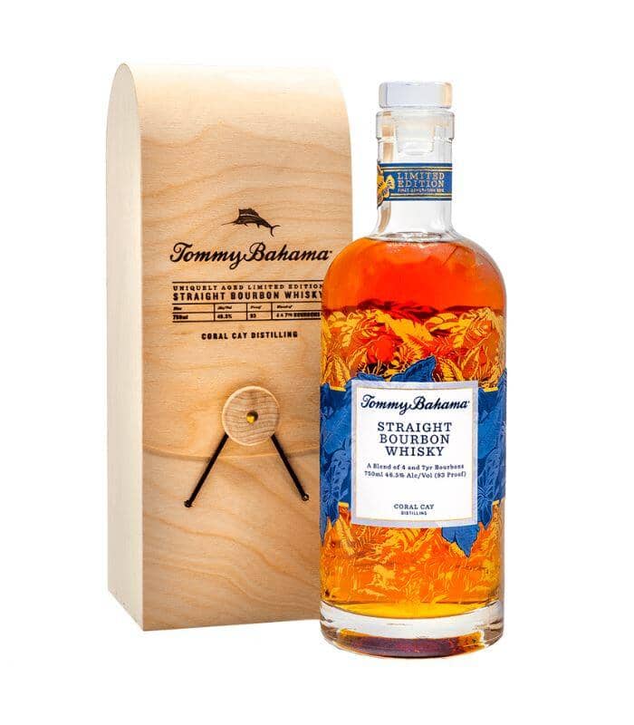 Buy Tommy Bahama Straight Bourbon Whisky – Limited 750mL Online - The Barrel Tap Online Liquor Delivered
