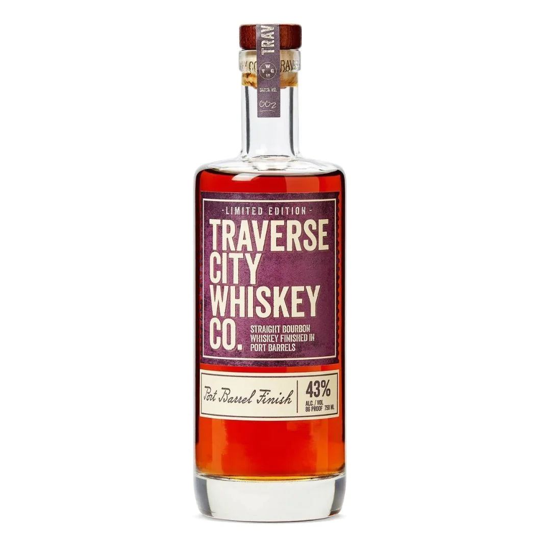 Buy Traverse City Whiskey Co. Port Barrel Finish Bourbon 759mL Online - The Barrel Tap Online Liquor Delivered