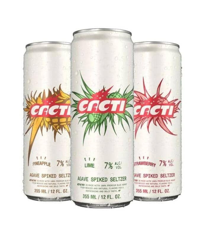 Buy Travis Scott Cacti Agave Spiked Seltzer Online - The Barrel Tap Online Liquor Delivered