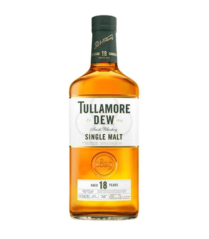 Buy Tullamore Dew 18 Year Single Malt Whiskey 750mL Online - The Barrel Tap Online Liquor Delivered