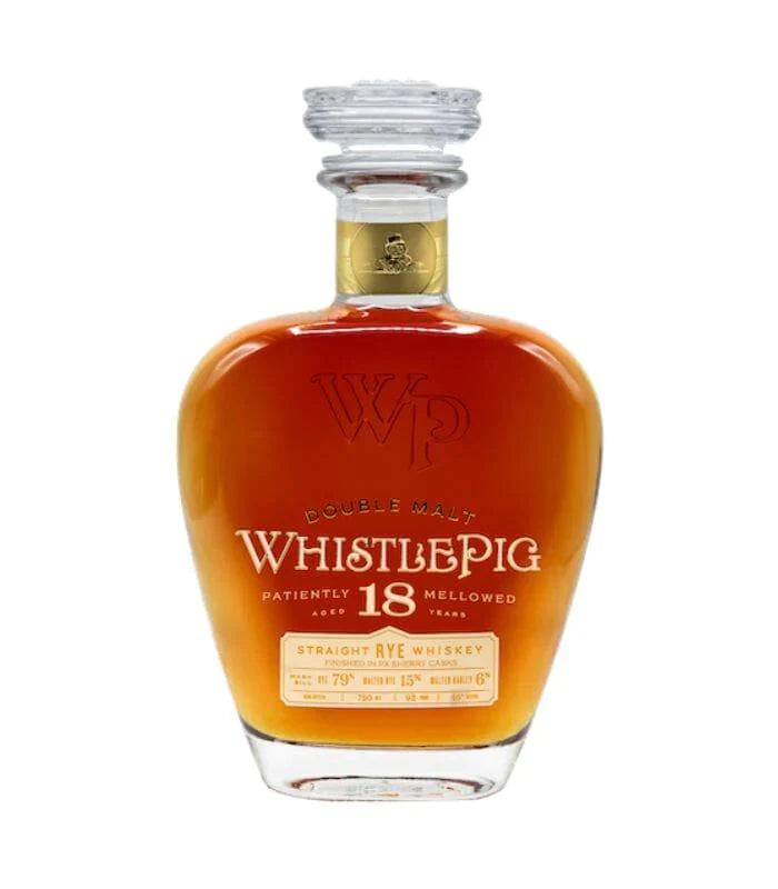Buy WhistlePig 18 Year Double Malt Rye Whiskey 4th Edition 750mL Online - The Barrel Tap Online Liquor Delivered