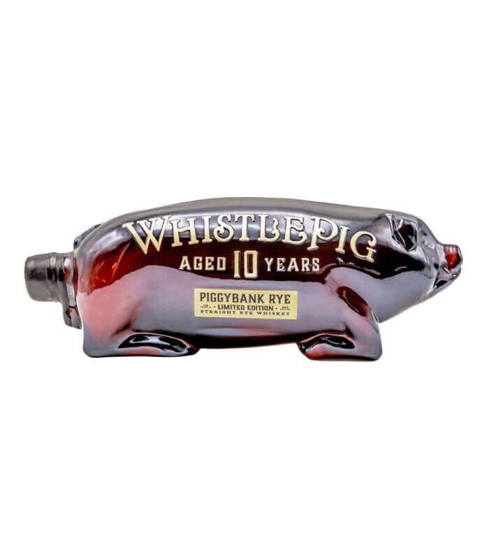 Buy WhistlePig Limited Edition 10 Years Aged Piggybank Rye A Blend Of Straight Rye Whiskey 1L Online - The Barrel Tap Online Liquor Delivered