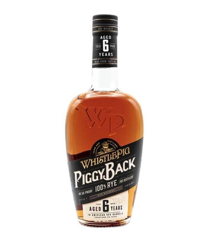 Buy WhistlePig Piggyback 6 Year Old Rye 750mL Online - The Barrel Tap Online Liquor Delivered