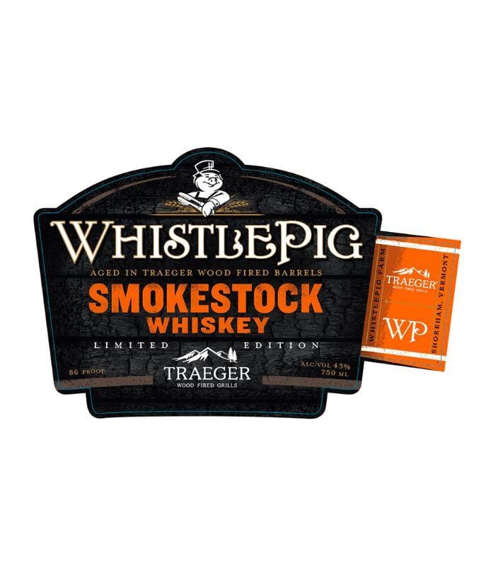 Buy WhistlePig Smokestock Aged In Traeger Wood Fired Barrels Limited Edition 750mL Online - The Barrel Tap Online Liquor Delivered