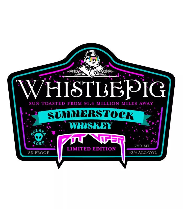 Buy WhistlePig Summerstock Pit Viper Limited Edition Whiskey 750mL Online - The Barrel Tap Online Liquor Delivered