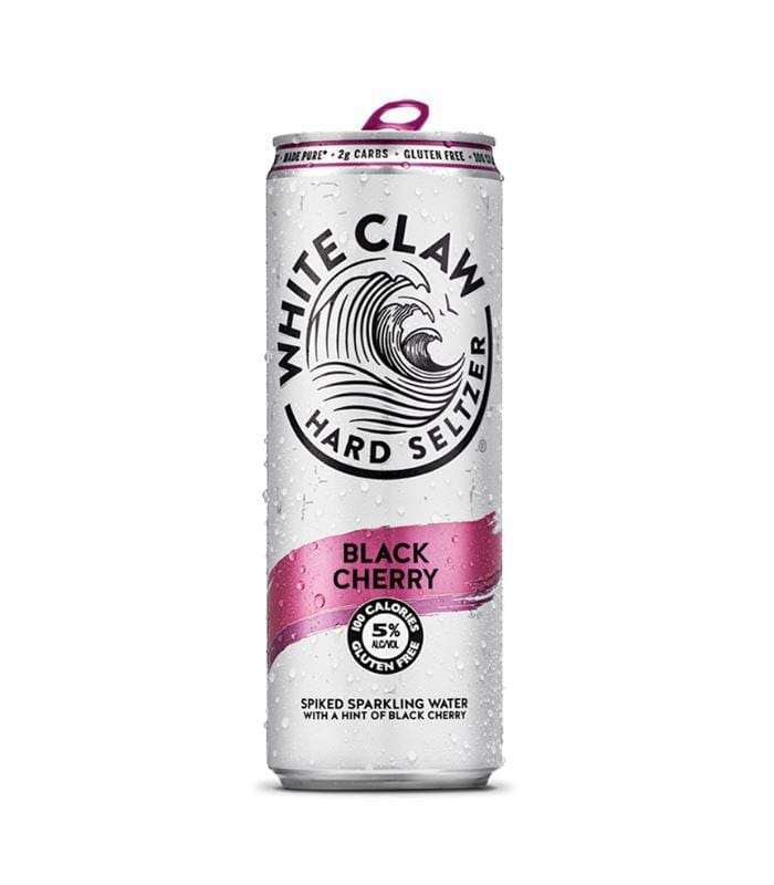 Buy White Claw Hard Seltzer Black Cherry 6 Pack Online - The Barrel Tap Online Liquor Delivered