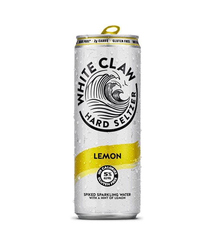 Buy White Claw Hard Seltzer Lemon 6 Pack Online - The Barrel Tap Online Liquor Delivered