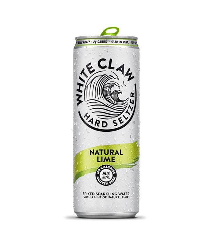 Buy White Claw Hard Seltzer Natural Lime 6 Pack Online - The Barrel Tap Online Liquor Delivered