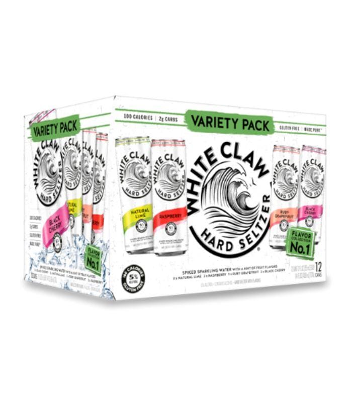 Buy White Claw Hard Seltzer Variety Pack No.1 - 12 Pack Online - The Barrel Tap Online Liquor Delivered