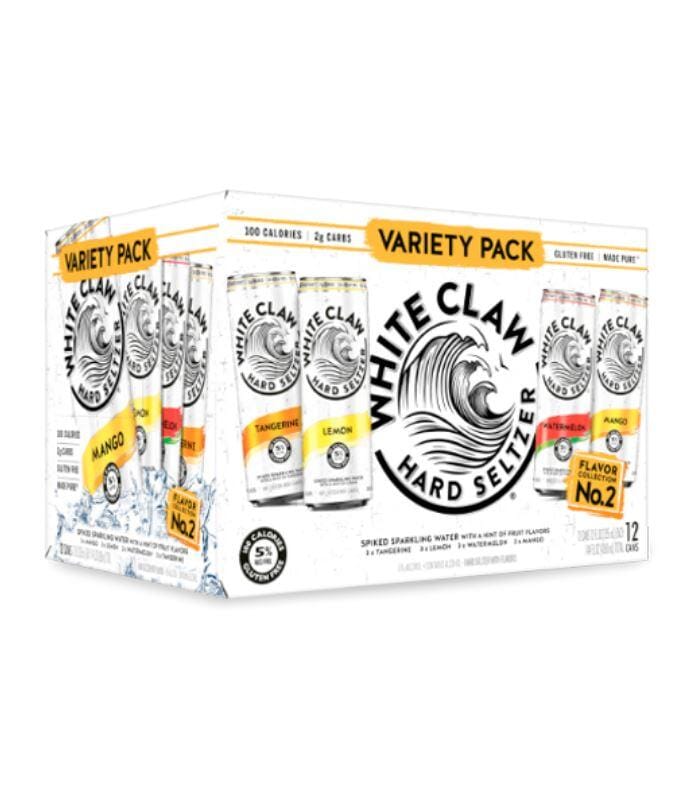 Buy White Claw Hard Seltzer Variety Pack No.2 - 12 Pack Online - The Barrel Tap Online Liquor Delivered