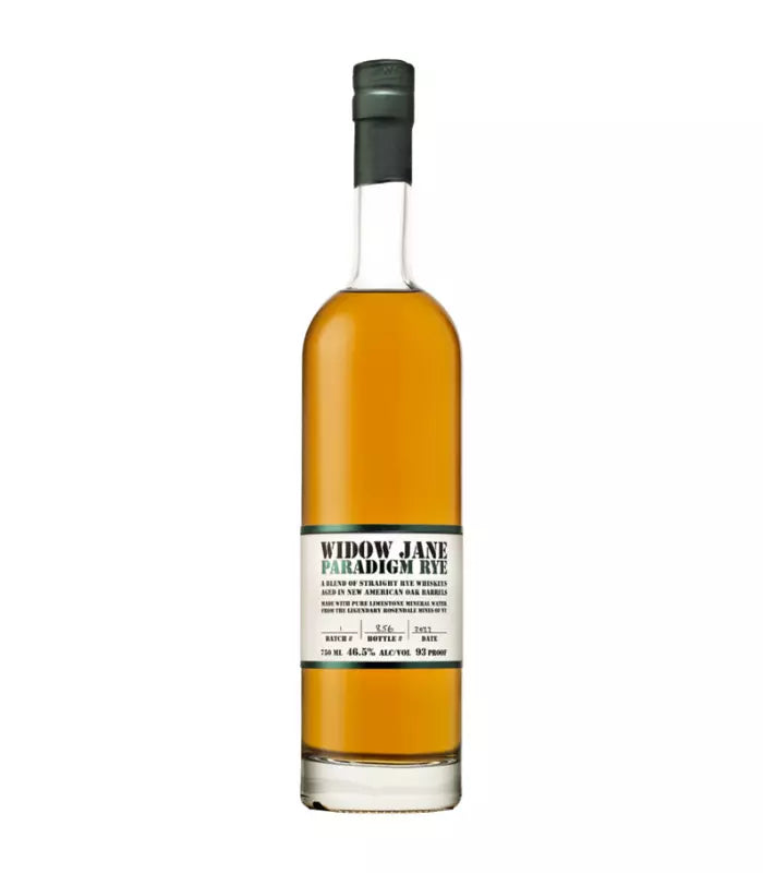 Buy Widow Jane Paradigm Rye Whiskey 750mL Online - The Barrel Tap Online Liquor Delivered