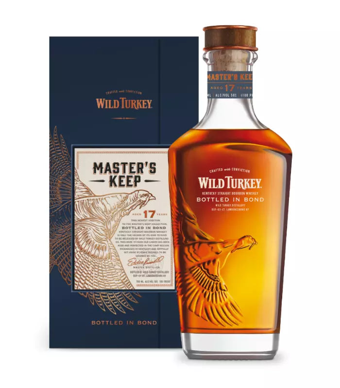 Buy Wild Turkey Master's Keep Bottled in Bond 17 Year 750mL Online - The Barrel Tap Online Liquor Delivered