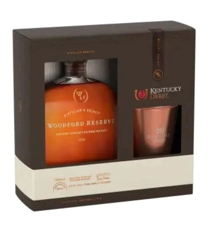Buy Woodford Reserve Kentucky Straight Bourbon Gift Set W/ Spire Cup Online - The Barrel Tap Online Liquor Delivered