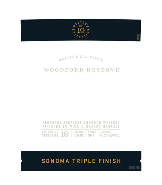 Buy Woodford Reserve Master's Collection No. 19 Sonoma Triple Finish Online - The Barrel Tap Online Liquor Delivered