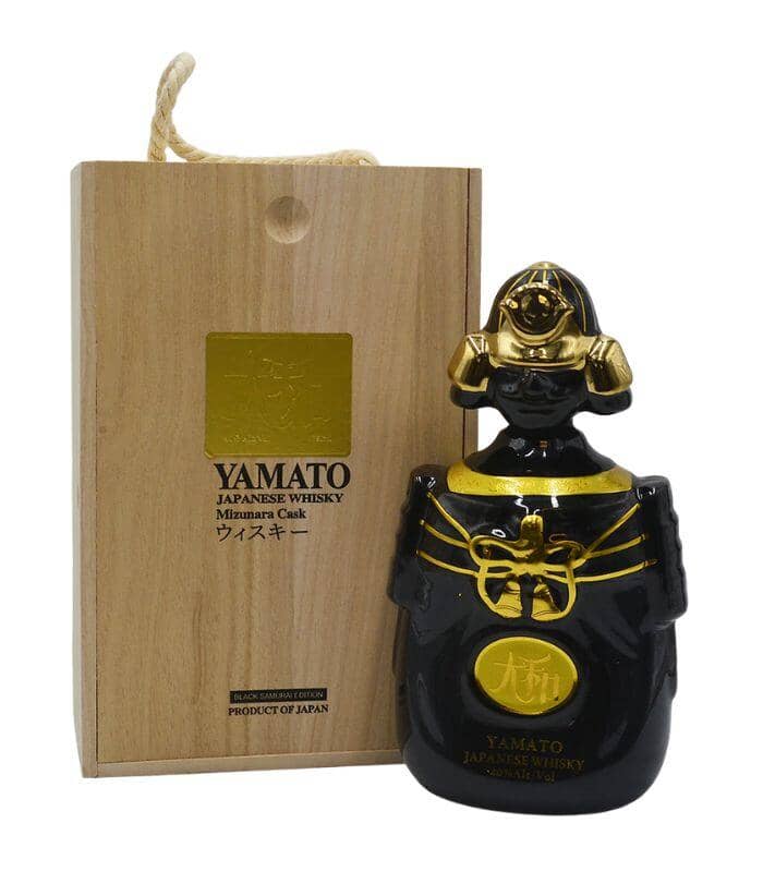 Buy Yamato Japanese Whisky Mizunara Cask Black Samurai Edition 750mL Online - The Barrel Tap Online Liquor Delivered