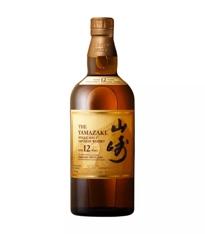 Buy Yamazaki 12 Year 100th Anniversary Japanese Whisky 750mL Online - The Barrel Tap Online Liquor Delivered